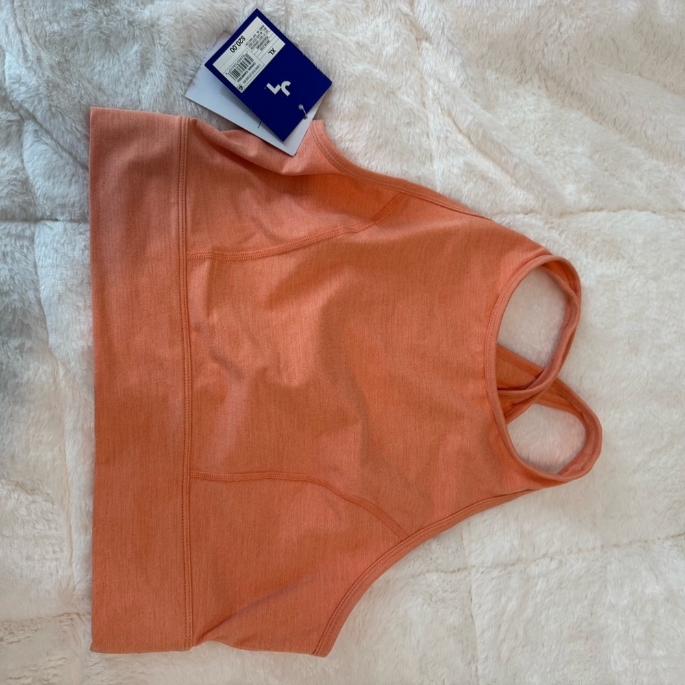 Women's Orange Sports Bra